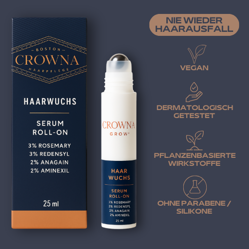 CROWNA GROW® - Roll-On Haarwuchs Serum