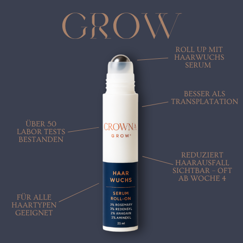 CROWNA GROW® - Roll-On Haarwuchs Serum